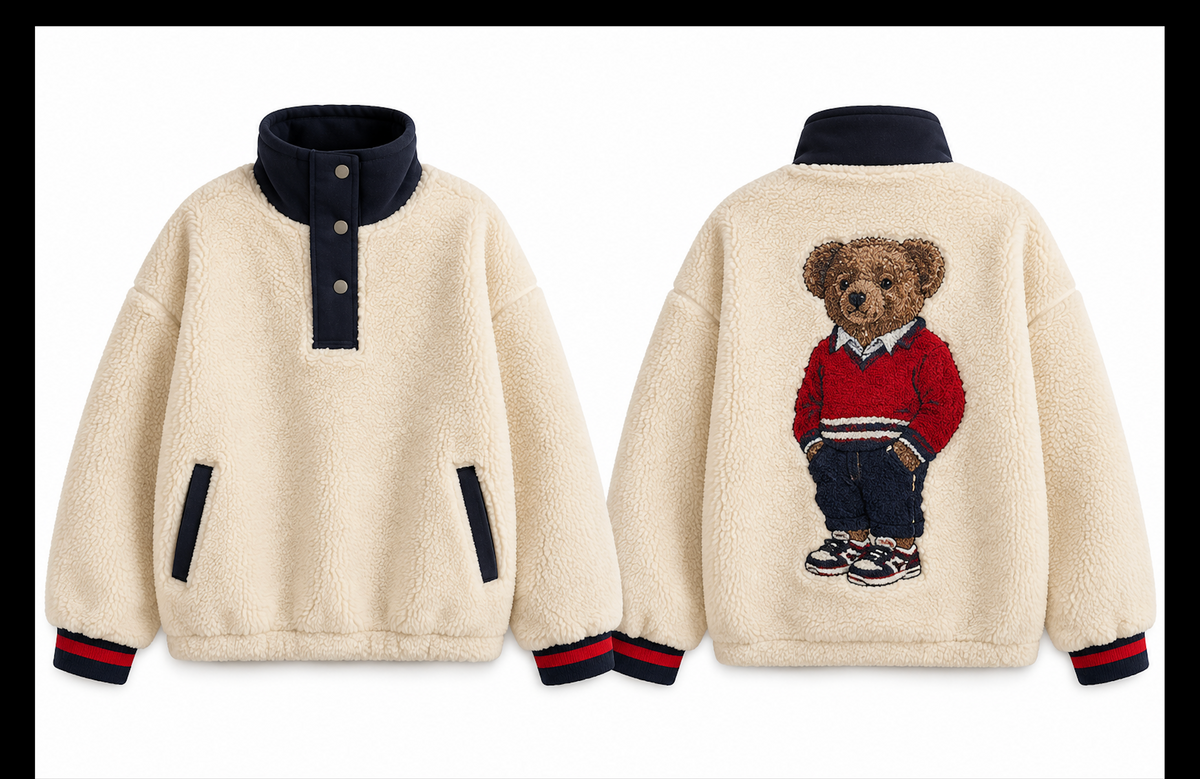 The Cozy Bear Sherpa Fleece